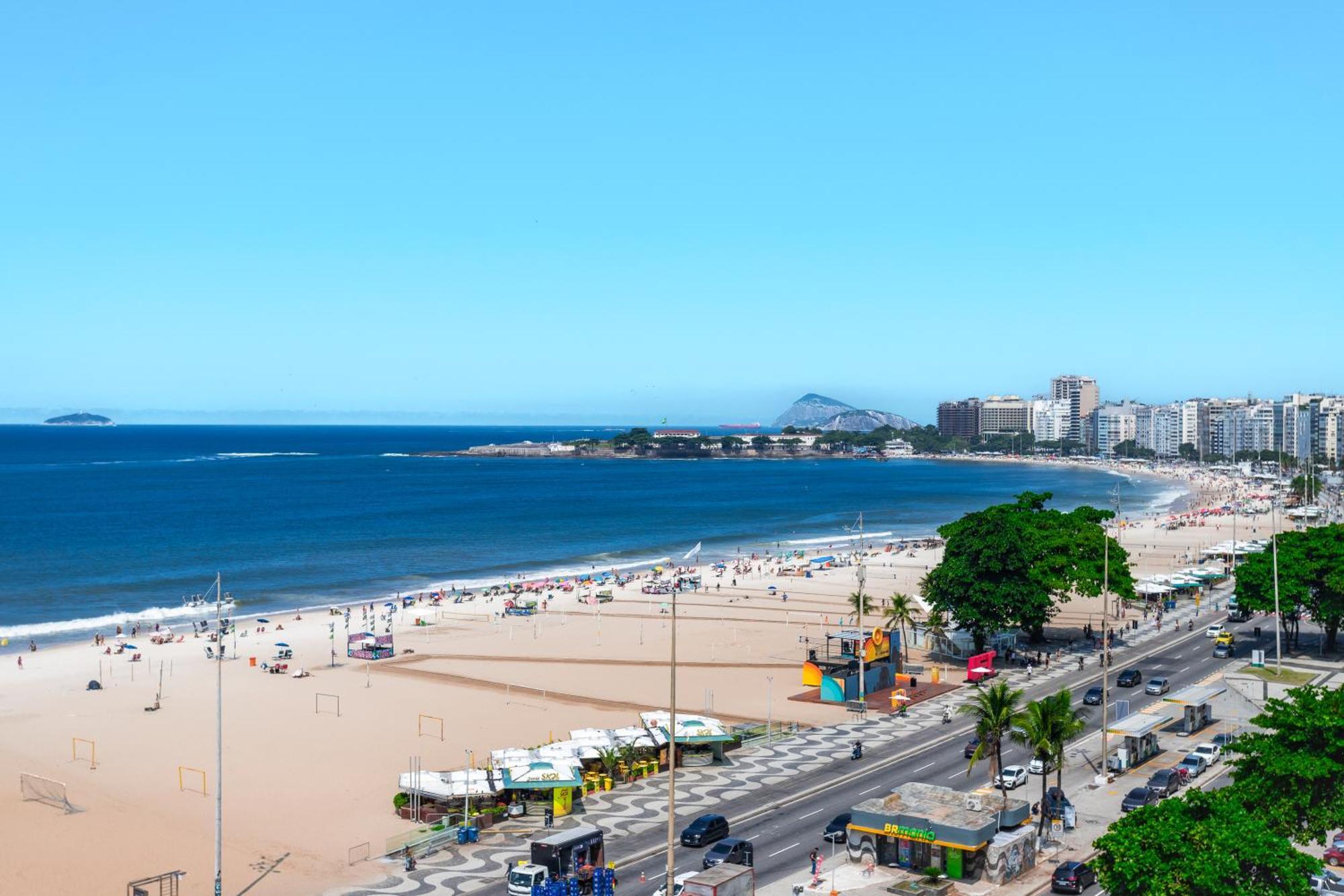 Unhotel - Luxuosos Apartamentos Na Atlantica A Beira-Mar, Copacabana Rio de Janeiro Exterior foto