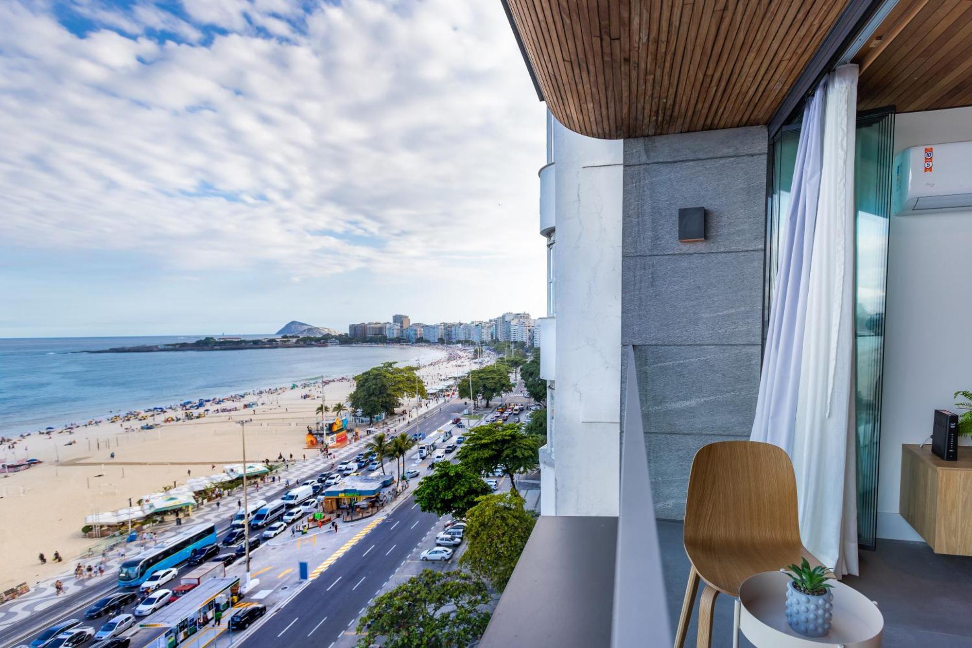 Unhotel - Luxuosos Apartamentos Na Atlantica A Beira-Mar, Copacabana Rio de Janeiro Exterior foto